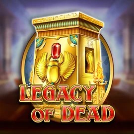 Legacy of Dead logo by Play'n GO at Telbet Casino