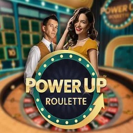 PowerUP Roulette game by Pragmatic Play – logo hosted on Telbet Casino