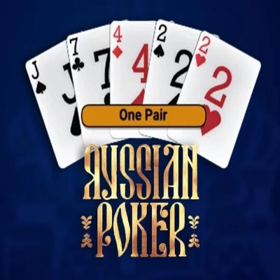 Russian Poker casino game by OneTouch Games – featured logo at Telbet Casino