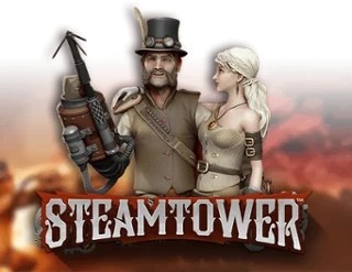 Steam Tower Slot logo – Slots by NetEnt at Telbet Casino