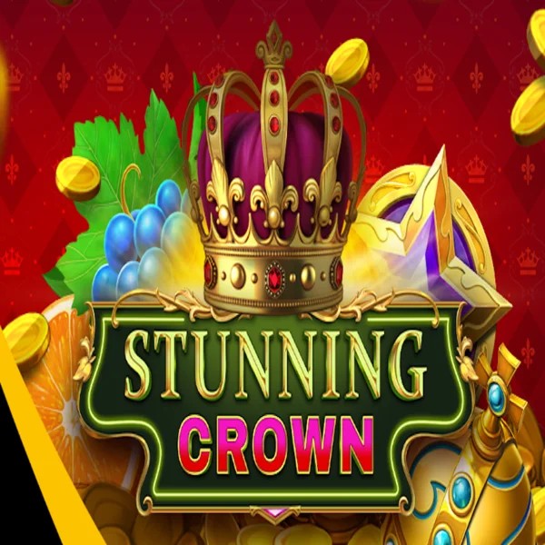 Stunning Crown slot icon by BF Games, available at Telbet Casino