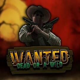 Wanted Dead or a Wild by Hacksaw Gaming, showcased at telbetcasino.ca – game logo